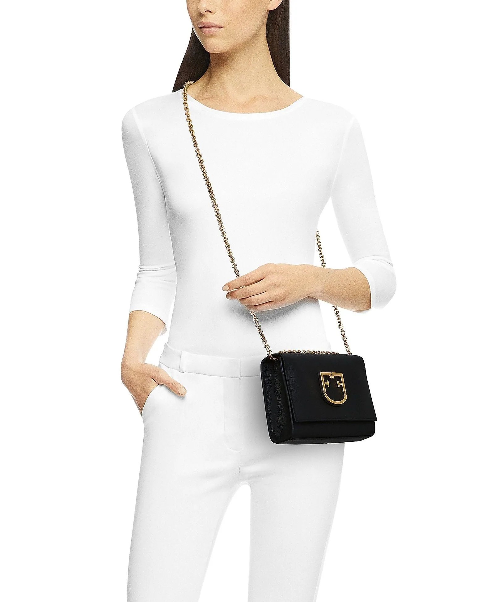 Alternative view of Furla Viva Mini Pochette Onyx