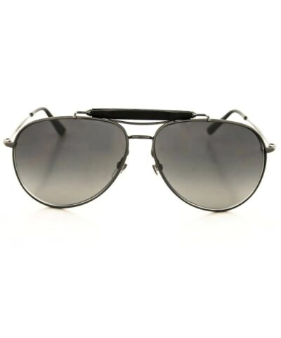 Gucci 2235S 1JF Chocolate Aviator Sunglasses 20231996 1