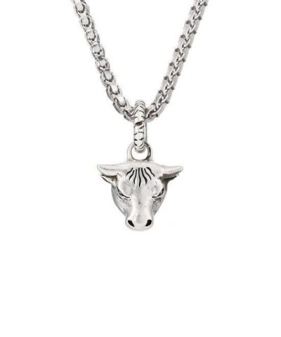 Gucci Anger Forest Bulls Head Necklace 20257336 4
