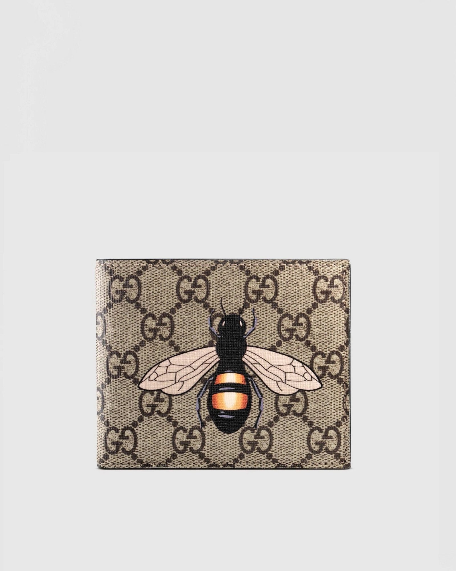 Gucci Bee Print GG Supreme Wallet-20251980