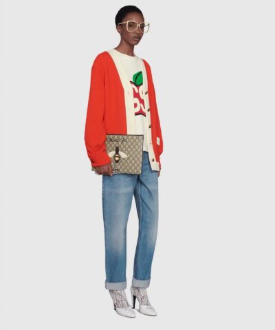 Gucci Bestiary Pouch With Bee 20251985 1
