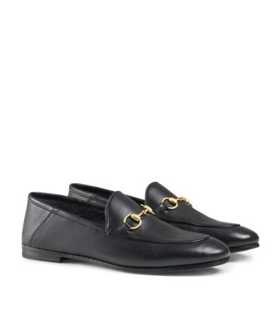 Gucci Black Leather Horsebit Loafer 20248794 3