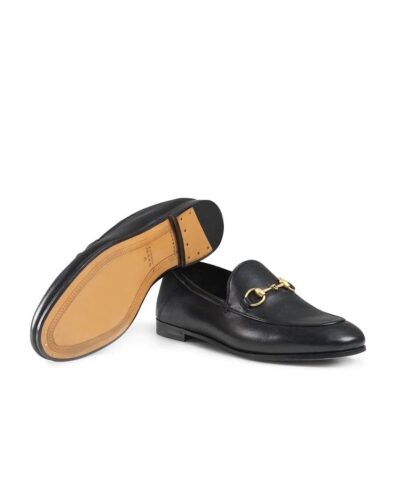 Gucci Black Leather Horsebit Loafer 20248794 5