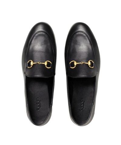 Gucci Black Leather Horsebit Loafer 20248794 6