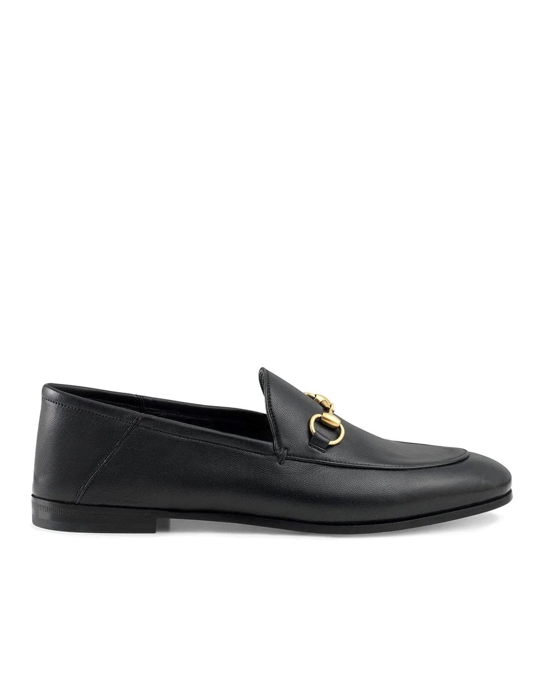 Gucci Black Leather Horsebit Loafer-20248794