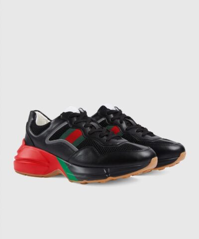Alternative view of Gucci Black Rhyton Sneaker