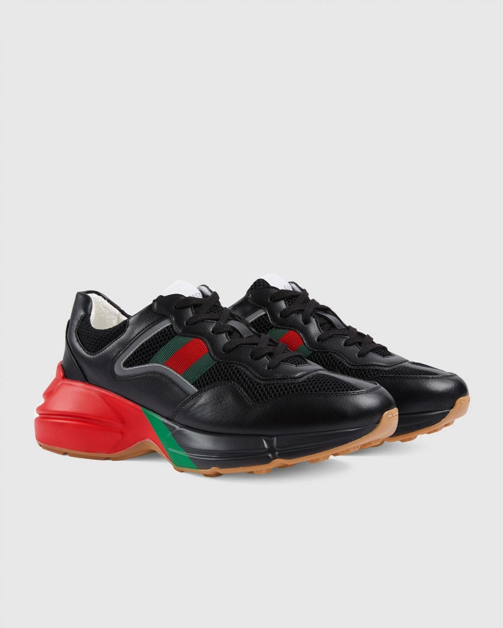 Alternative view of Gucci Black Rhyton Sneaker