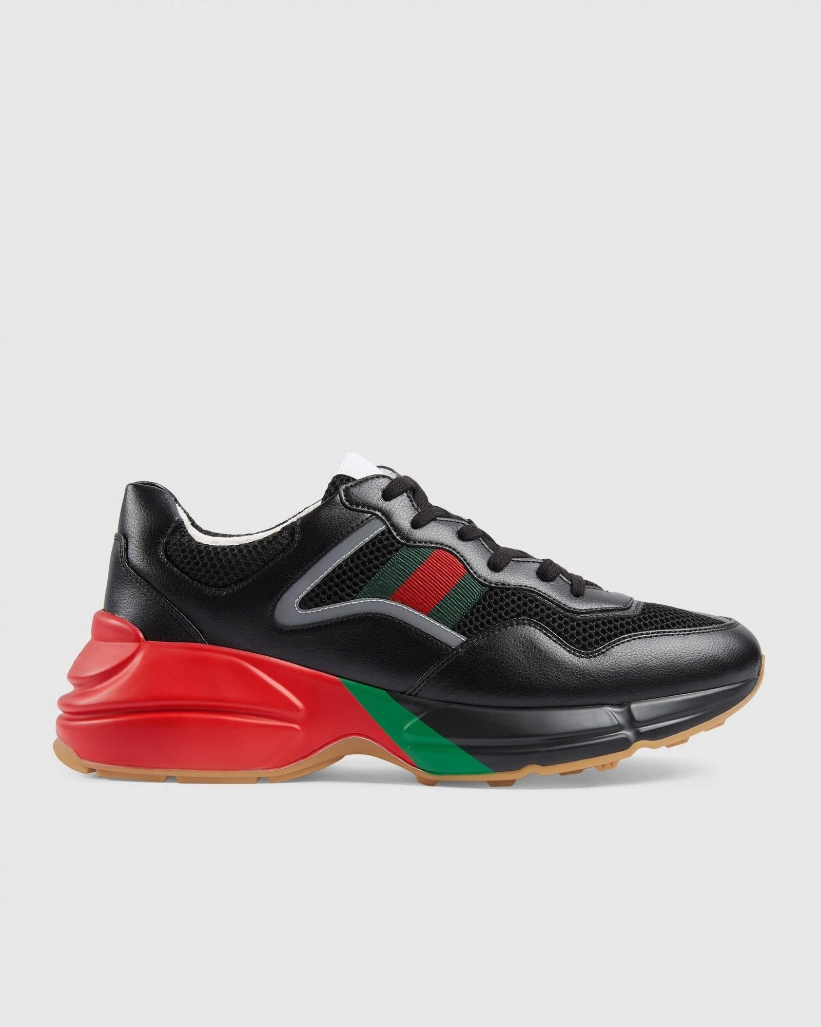 Gucci Black Rhyton Sneaker-20255991