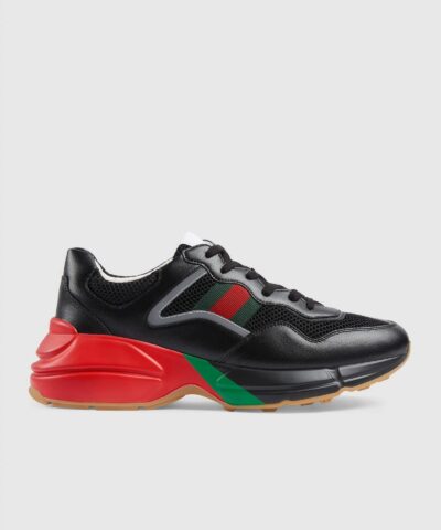 Gucci Black Rhyton Sneaker-20256001