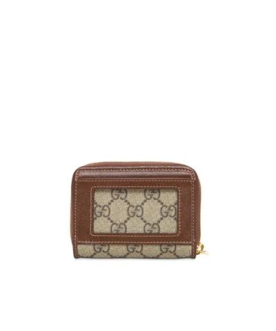 Gucci Brown Monogram Horsebit 1955 Card Case 20247686 2