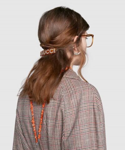Gucci Crystal Gucci Single Hair Clip-20257173