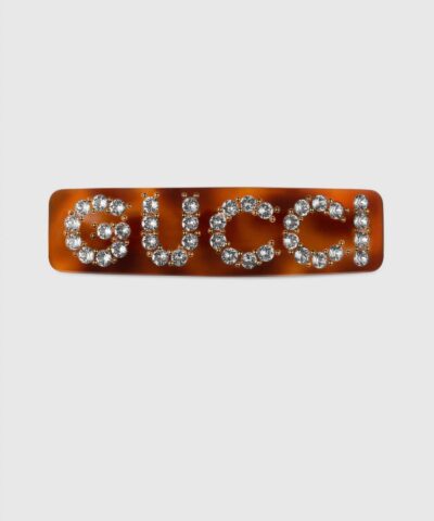 Gucci Crystal Gucci Single Hair Clip-20257174