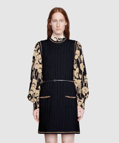 Gucci Double G Chain Blur Dress-20251482