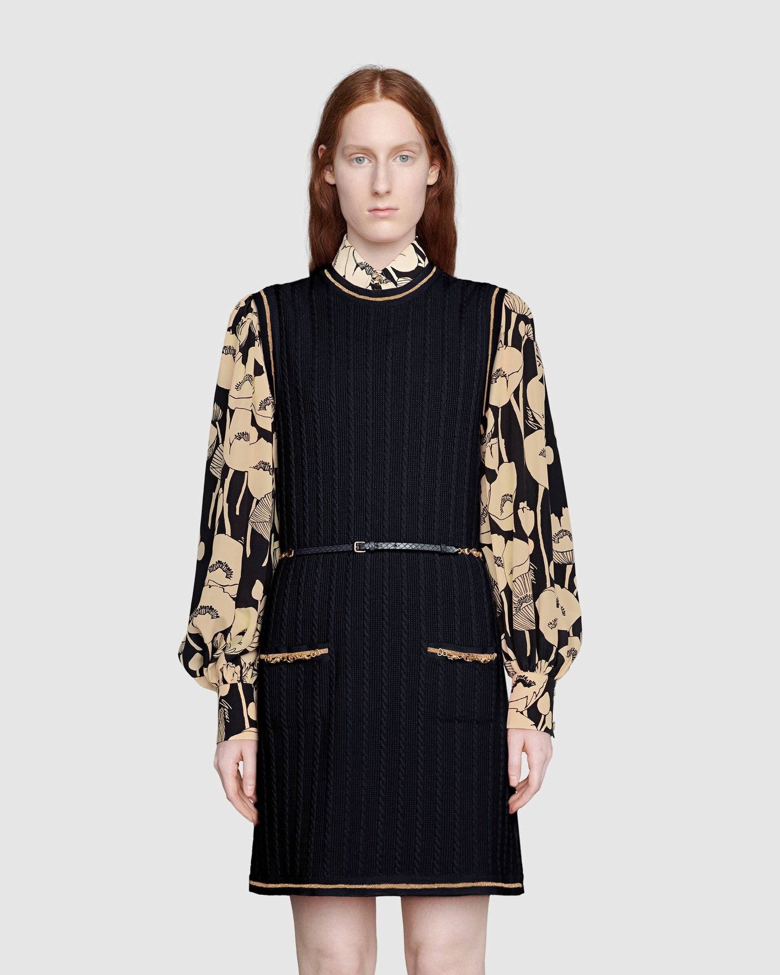 Gucci Double G Chain Blur Dress-20251482