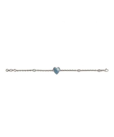 Gucci GG Hearts Sterling Silver Red Enamel Bracelet 20257240 5