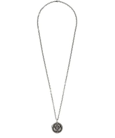 Gucci GG Marmont Sterling Silver Pendant Necklace 20257367 2