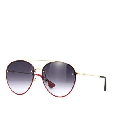 Gucci GG0351s 001 Aviator Round Sunglasses 20239411 1