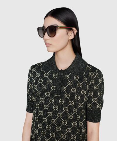 Gucci GG0416SK 003 Round Sunglasses 20239406 2