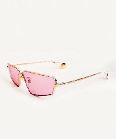 Gucci GG0537S 005 Gold Pink Sunglasses 20239393 3