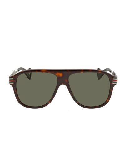 Gucci GG0587S-002 M Round Sunglasses-20239383