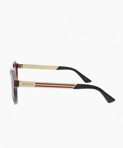 Gucci GG0689S 003 Brown Aviator Sunglasses 20239355 2