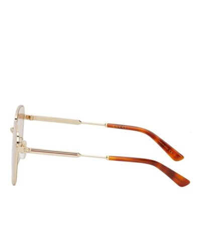 Gucci Gold GG0852SK Sunglasses Brown 20256750 3