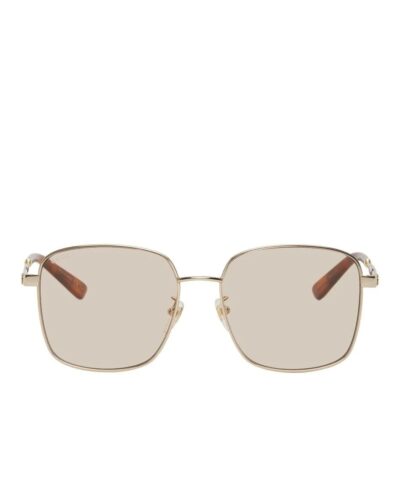 Gucci Gold GG0852SK Sunglasses, Brown-20256751
