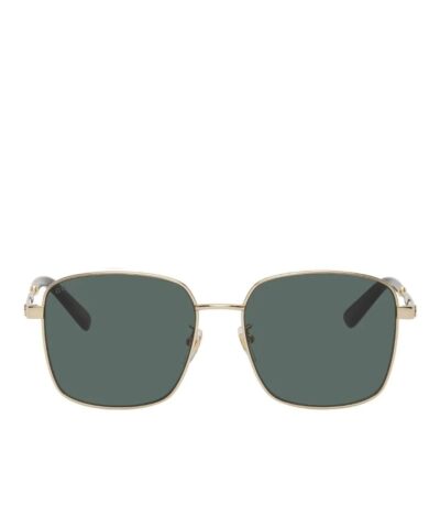 Gucci Gold GG0852SK Sunglasses. Green-20256744