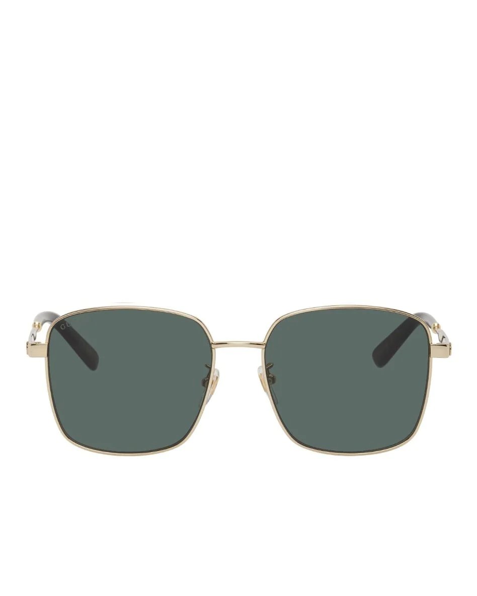 Gucci Gold GG0852SK Sunglasses. Green-20256744