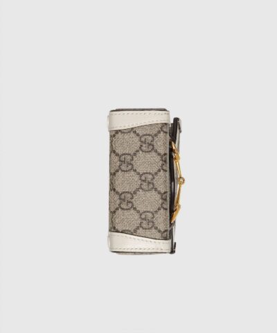 Gucci Horsebit 1955 Mini Bag White Leather Trim 20257253 5