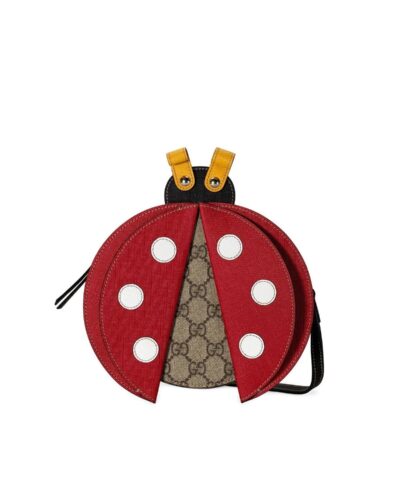 Gucci Kids 3D-Detail GG-Canvas Shoulder Bag-20250361
