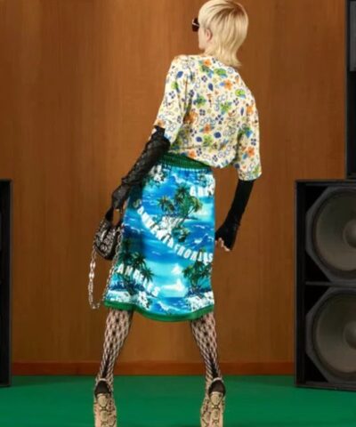 Gucci Retro Flower Print Viscose Shirt 20242419 1