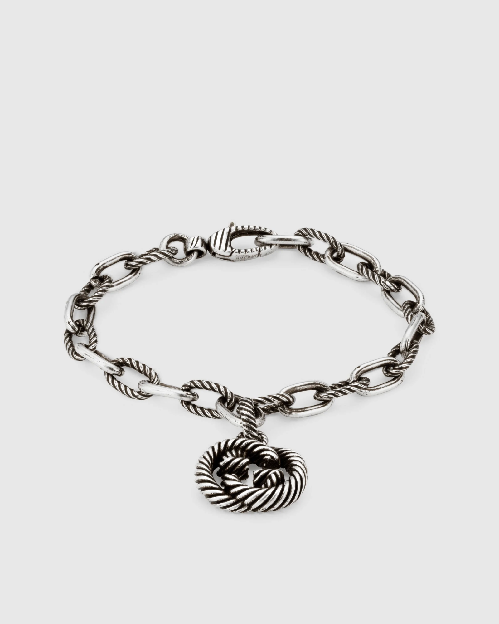 Gucci Silver bracelet with Interlocking G-20253025