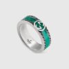 Silver/Green