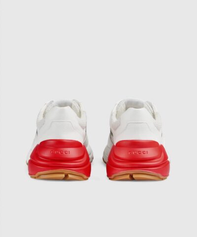 Gucci White Rhyton Sneaker - Image 4