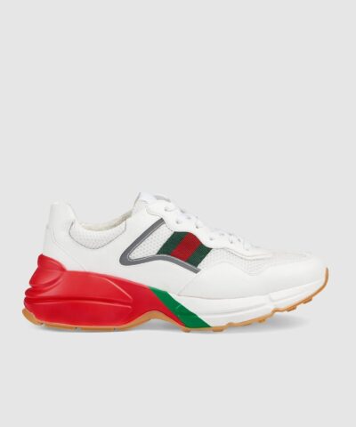 Gucci White Rhyton Sneaker-20256016