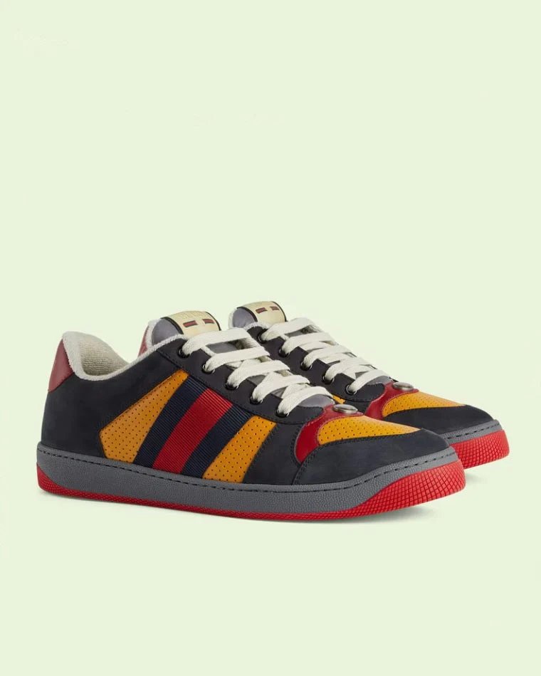 Alternative view of Gucci Women's Black Suede Lovelight Screener Sneaker