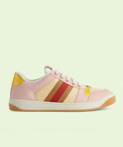 Gucci Women's Pink Lovelight Screener Sneaker-20238975