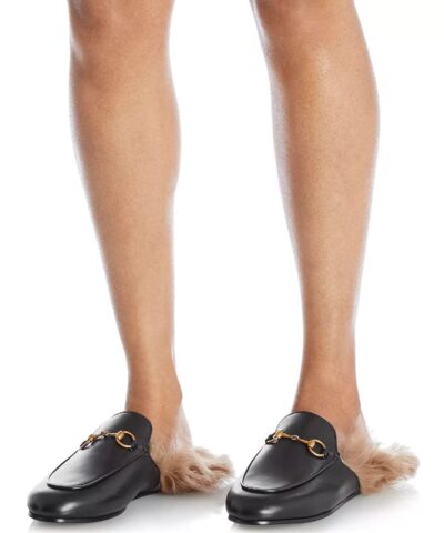 Gucci Womens Princetown Apron Toe Mules 20236459 1