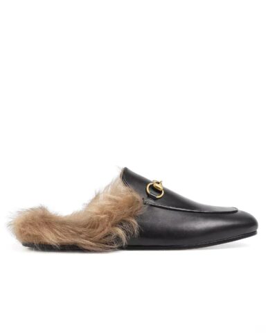 Gucci Women's Princetown Apron Toe Mules-20236465