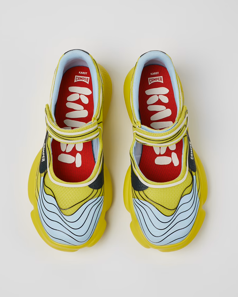 Alternative view of Camper Karst Multicolored Textile Mary Jane for Women