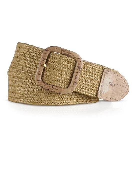 Lauren Ralph Lauren Belt - Stretch Straw Safari-20225833