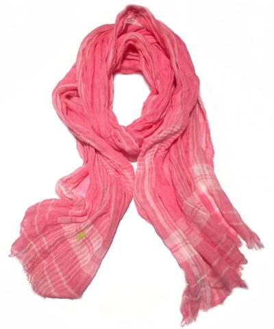 Lauren Ralph Lauren Leaf-Print Check Scarf-20225380