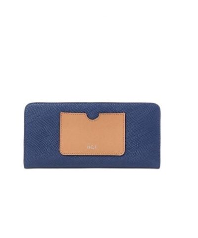 Lauren Ralph Lauren Lindley Snap Continental Leather Wallet-20225440