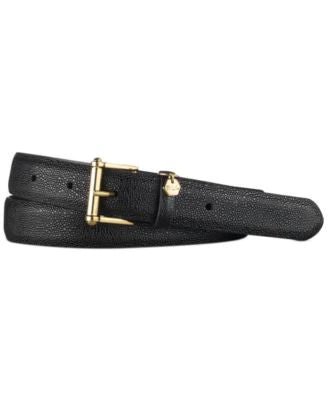 Lauren Ralph Lauren Textured Leather Belt-20229590