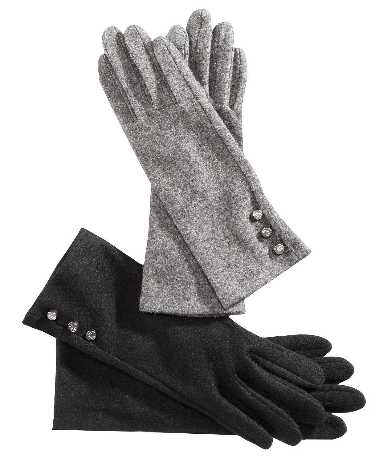 Alternative view of Lauren Ralph Lauren Three-Button Touch Gloves