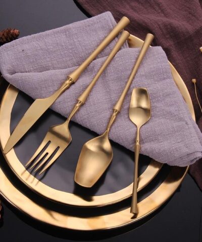 Lingeafey Gold Imperial 4 Piece Serving Set 20219604 4