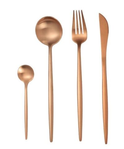 Lingeafey Zephyr Satin, 4-Piece Flatware Set-20219602