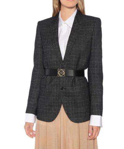 Loewe Anagram Belt In Soft Grained Calfskin 20252910 1