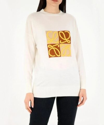Loewe Anagram Crewneck Sweater 20251839 2